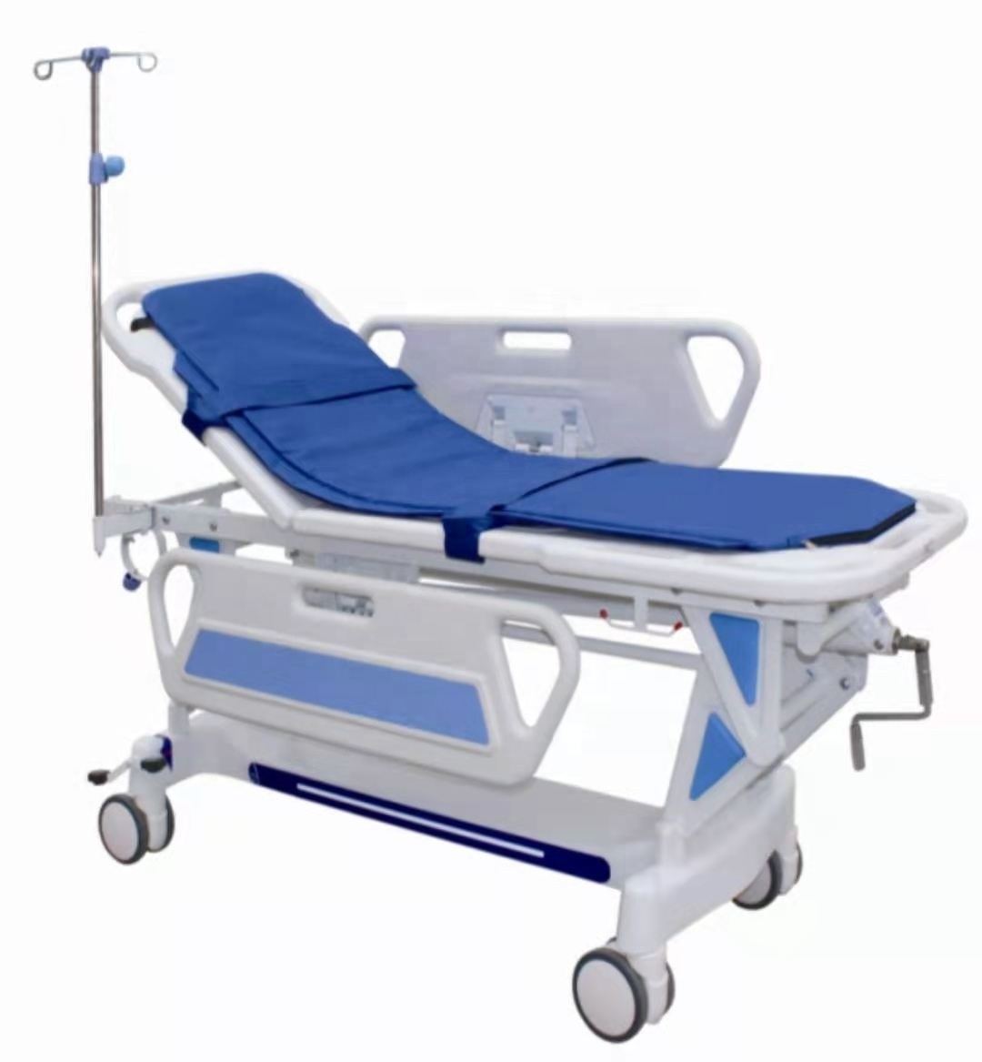 Wholesale Hospital Equipment Stretcher Emergency Transfer Patient Bed Stainless Steel Loading Bed