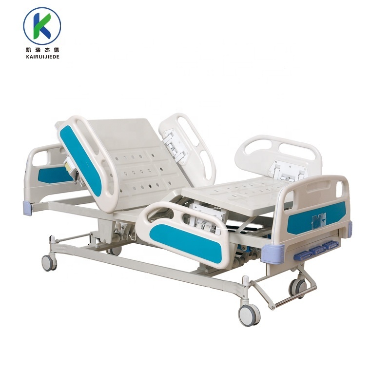 Factory direct supply hospital steel patient medical bed three function adjustable manual hospital medical bed for sale