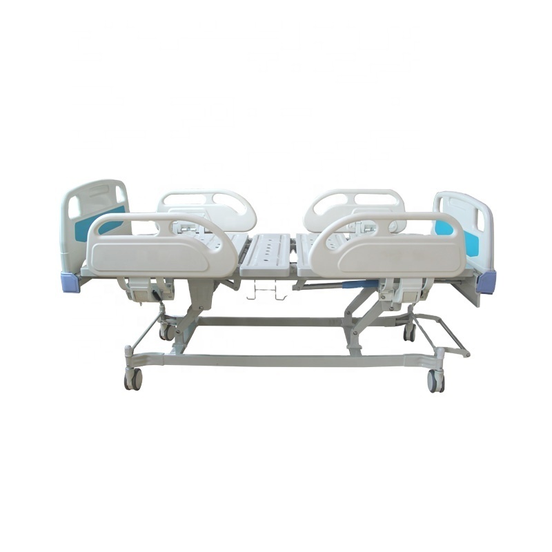 Factory direct supply hospital steel patient medical bed three function adjustable manual hospital medical bed for sale