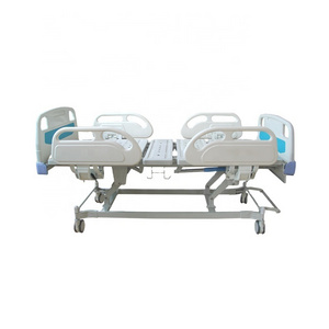 Factory direct supply hospital steel patient medical bed three function adjustable manual hospital medical bed for sale