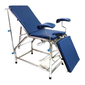 Jiede hot salemedical portable exam table with stirrups Gynecological examination bed couch with backrest