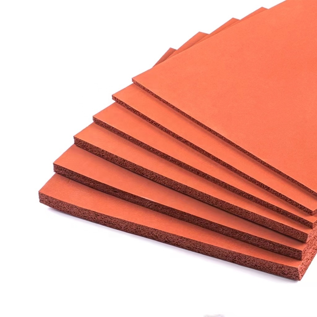 customize natural NBR/EPDM/CR/EVA/PE neoprene nitrile rubber gasket sheet material 4-50mm sponge Rubber Silicone Foam Sheet roll