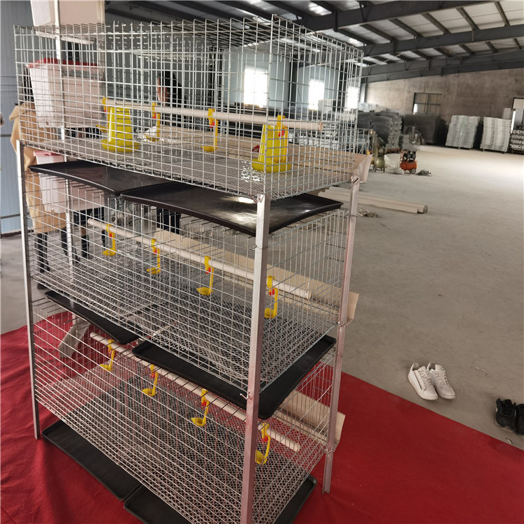 Chicken cages in breeding plants 4 tier chicken brooder cage