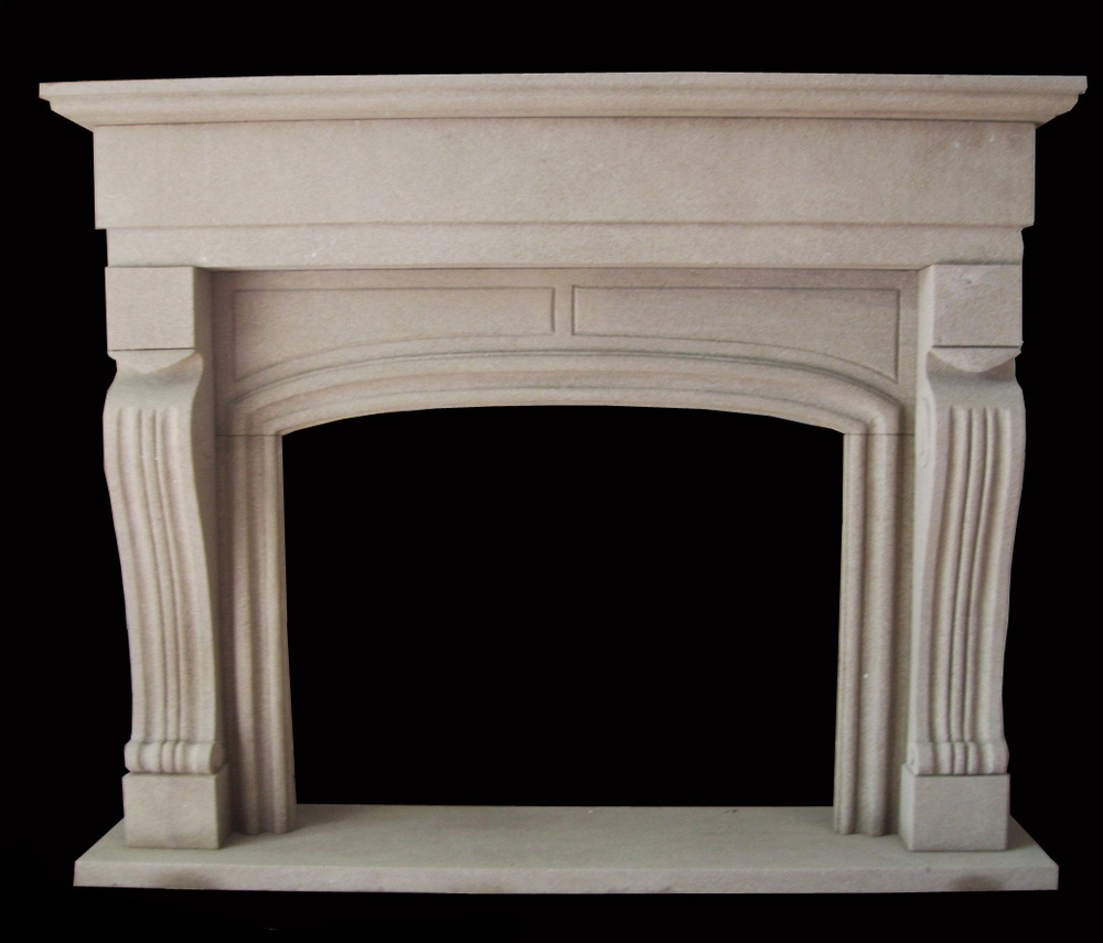 JK Environment friendly marble tabletop indoor fireplace