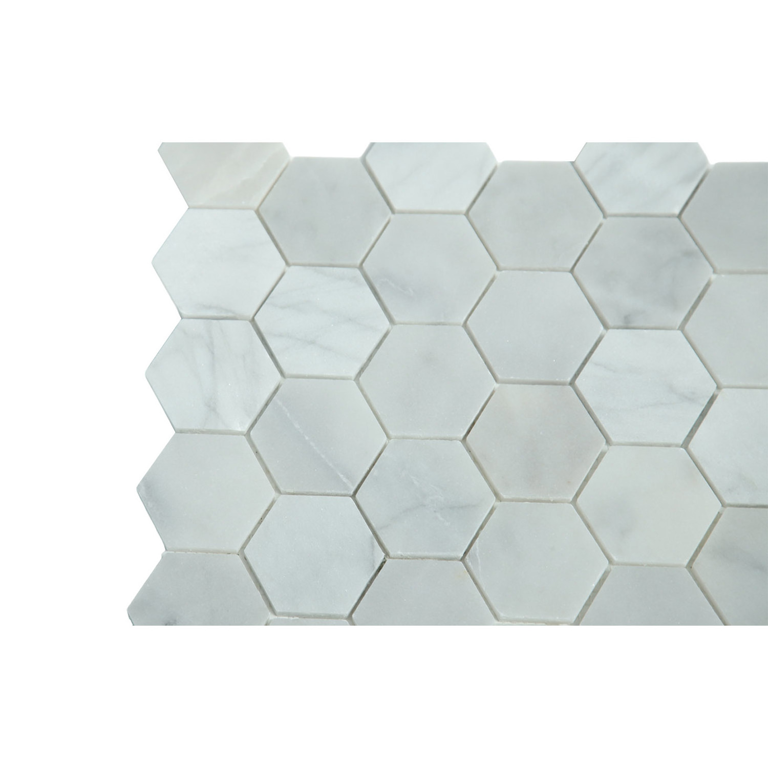 JK Natural Marble Mosaics Modern Hexagonal Marble Bathroom Kitchen Tiles Walls and Floors Mosaic Tiles