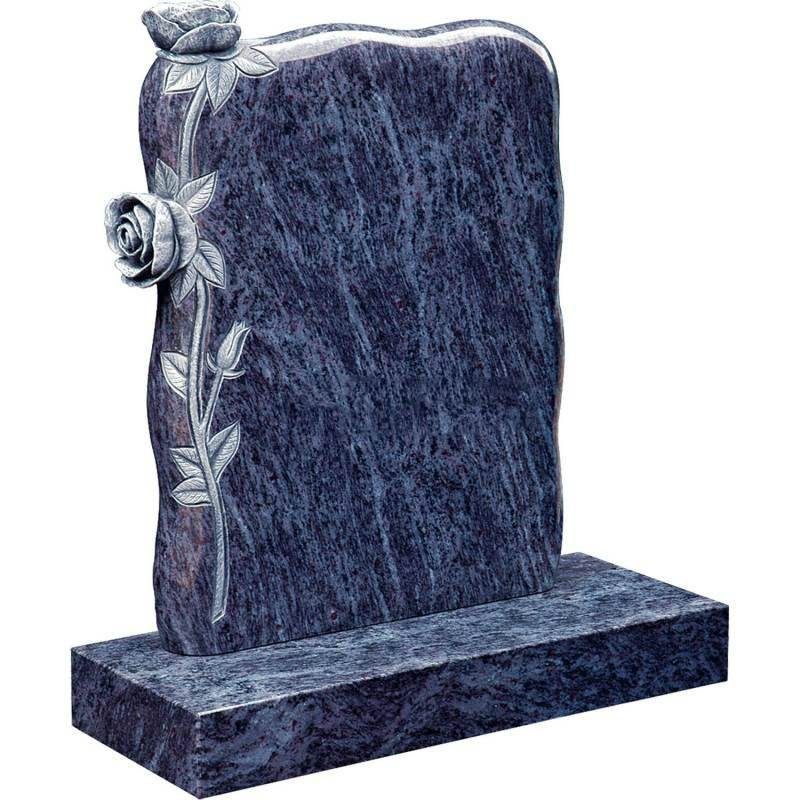 JK High quality  Hand Carved European Style black granite headstones