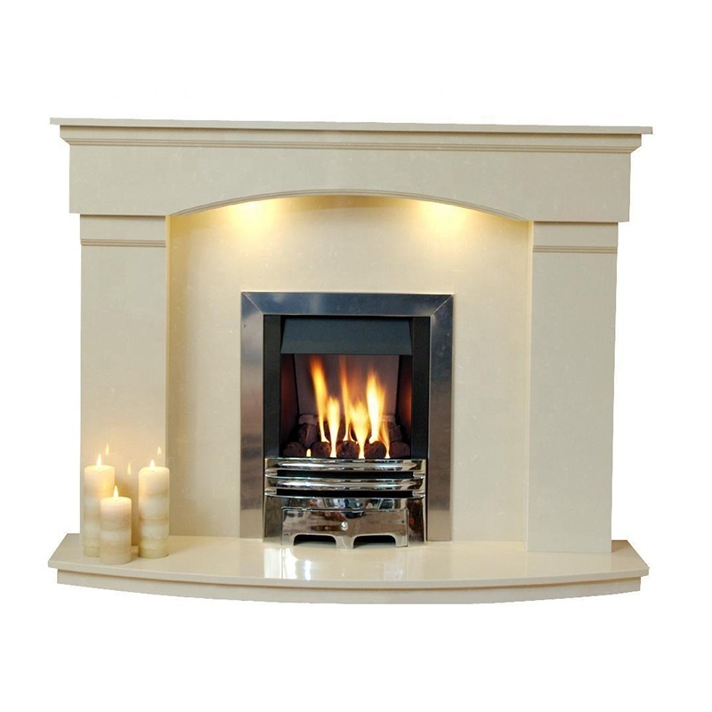 JK New product hand carved electric fireplace best price