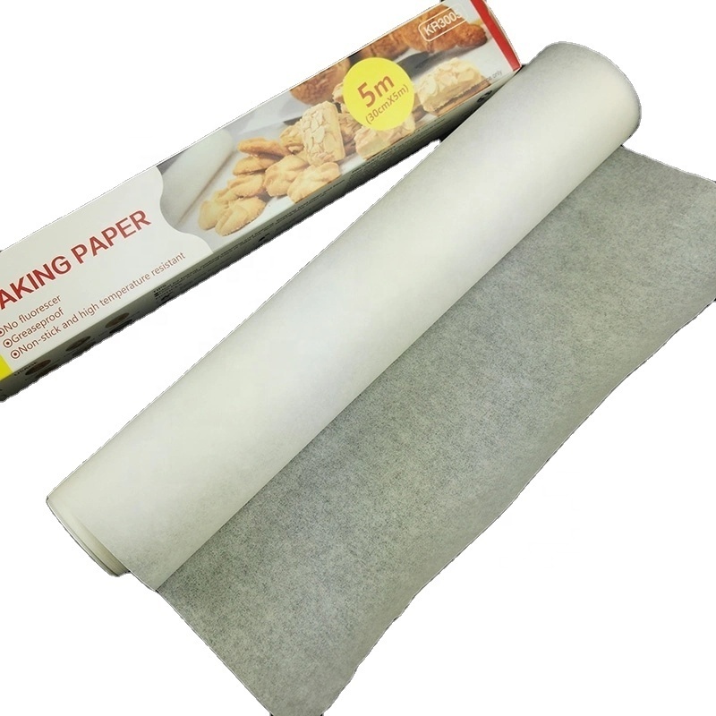 High quality non stick paper roll biodegradable baking parchment paper for home restaurants