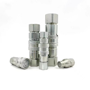 Excavator specific flat quick connectors BSP1/2 3/4 1 '1 1/4 FF flat quick connectors in large stock