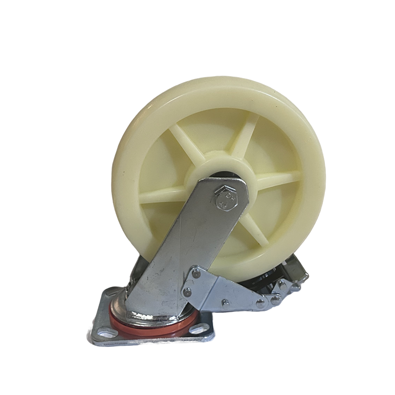 Heavy Duty 3 Inch Industrial Stem Swivel Hard Rubber Locking Caster Wheels Castors Manufacturer