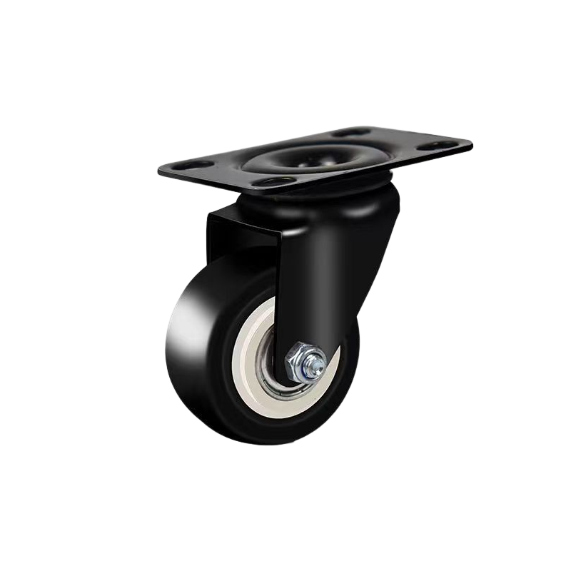 3inch Small Industrial Caster Wheels Black Castor Medium duty Industrial Swivel Caster Wheels