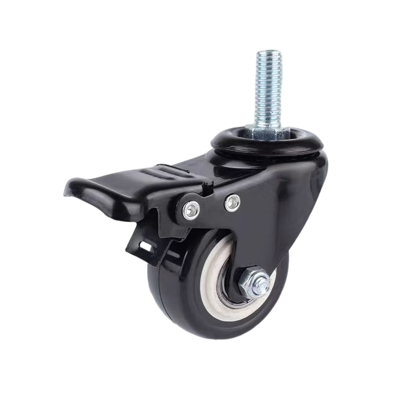 Industrial casters Universal wheels silent wheels cart casters with side brake