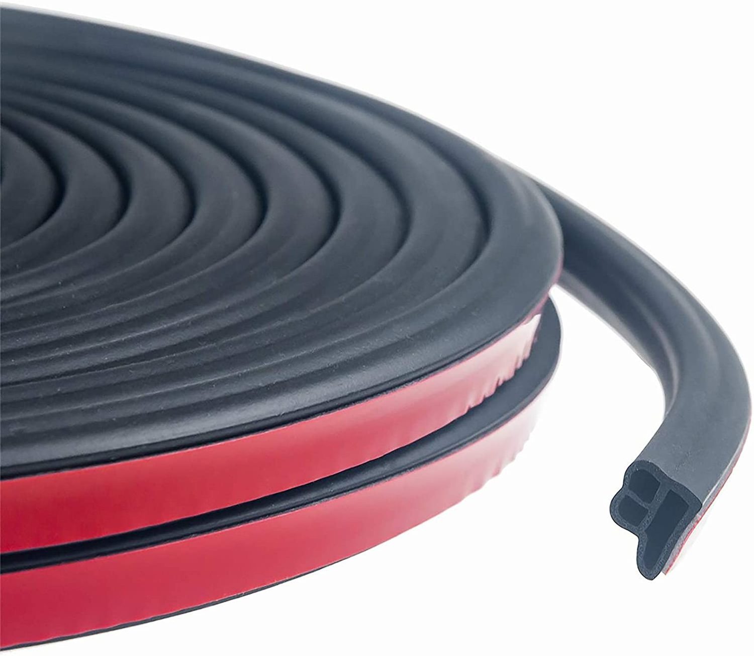 Auto Weather Peel, Universal Self Adhesive Auto Door Rubber Duct Seal, Window Door Hood Noise Insulation sealing strip