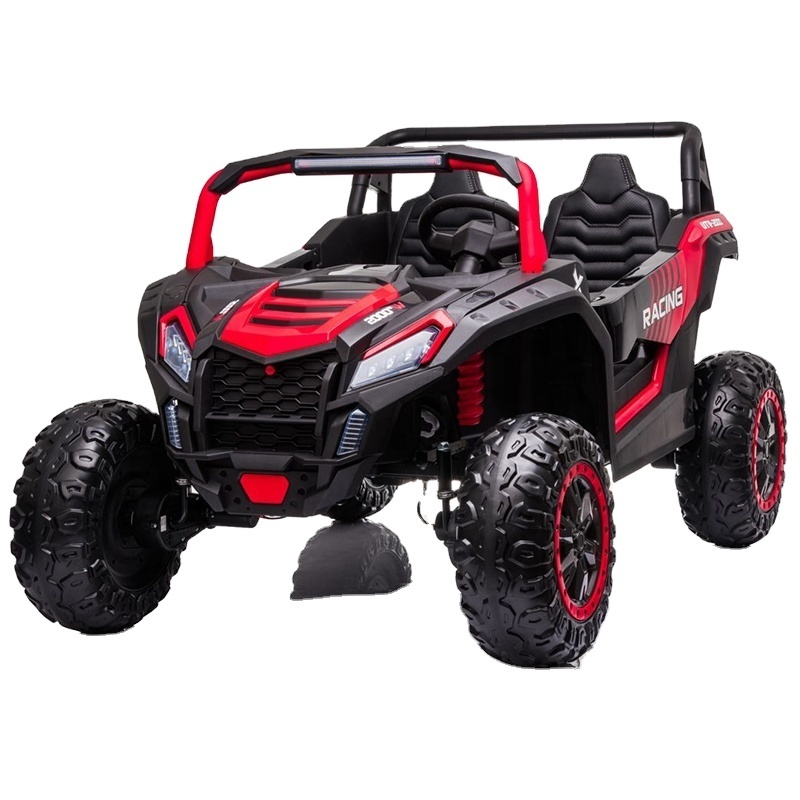 Wholesale 24 Volt Ride on Cars for Toddlers Rubber Wheels Powerful Kids MX UTV Child Electric Big Car with Two Leather Seats