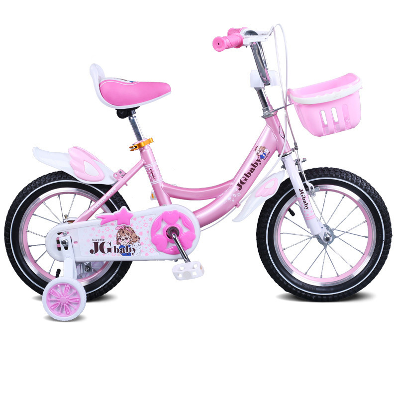 New design Kids Bike Boys Girls 12 14 16 Inch with Training Wheels, 16 18 20 with Kickstand Child's Bike