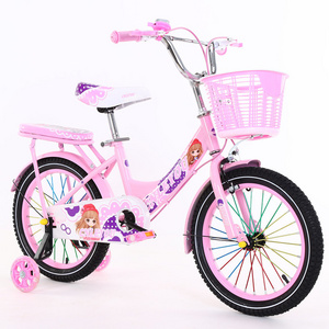 New design Kids Bike Boys Girls 12 14 16 Inch with Training Wheels, 16 18 20 with Kickstand Child's Bike