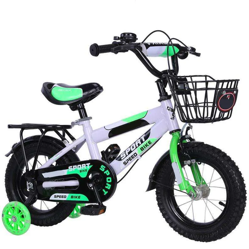 Hot Selling Good Quality Aluminum Alloy Rim 2.125 Tire Child Ride On Bike 14 Inch Kids Bicycle with Training Wheel