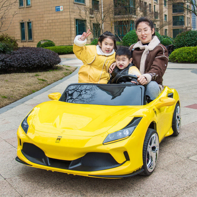 Wholesale high-end Oversized two-seater can ride adult electric toy car rechargeable 24V ride on car for kids