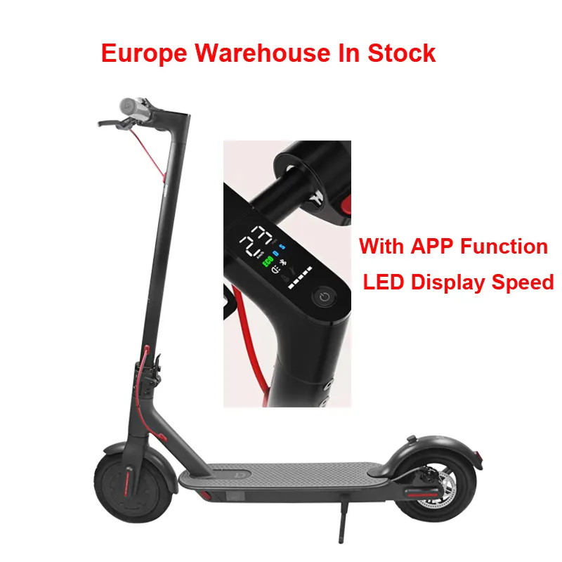 Hot sale AOVO M365 electric scooters powerful adult 15MPH 36V7.8AH