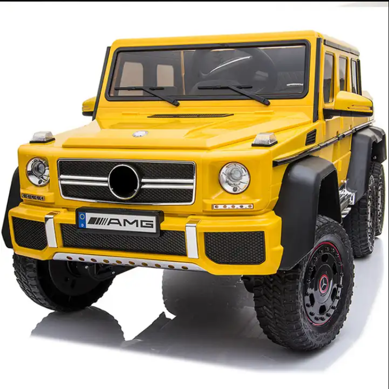 New Licensed G 63 kids plastic battery electric kids ride on car 12V real SUV for baby toy car for children driving 24v