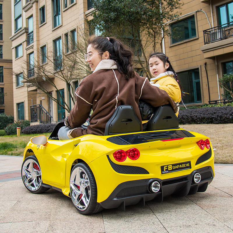 Wholesale high-end Oversized two-seater can ride adult electric toy car rechargeable 24V ride on car for kids