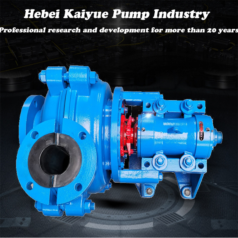 Large flow and high lift horizontal slurry centrifugal pump for industrial mining