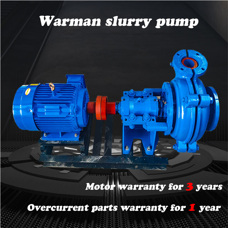 Large flow and high lift horizontal slurry centrifugal pump for industrial mining