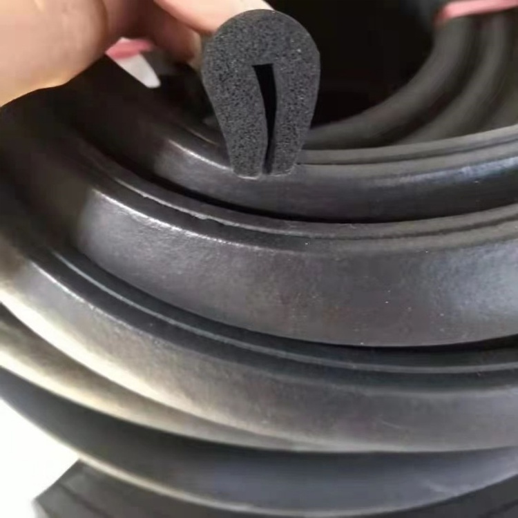 Hot Selling EPDM/Silicone Foam Edge Guarding Sealing Strip U Shape Dustproof Rubber Strip Foam Seal Strip For Edge Protection