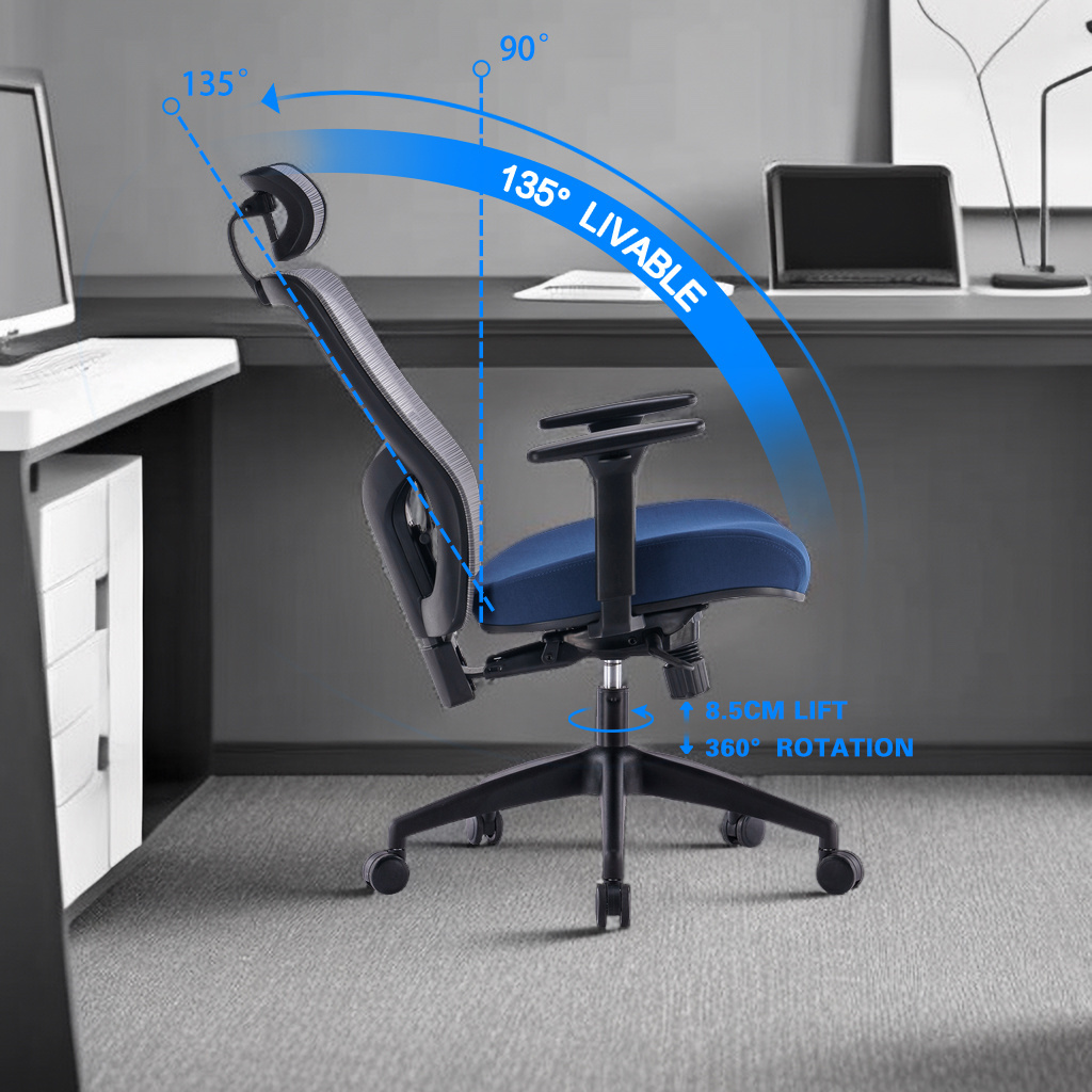 ergonor office chairs office chair headrest office chair reclining