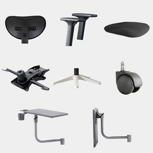 Computer office swivel lift hardware accessories five-star foot leg caster tripod bracket chassis Chair Base