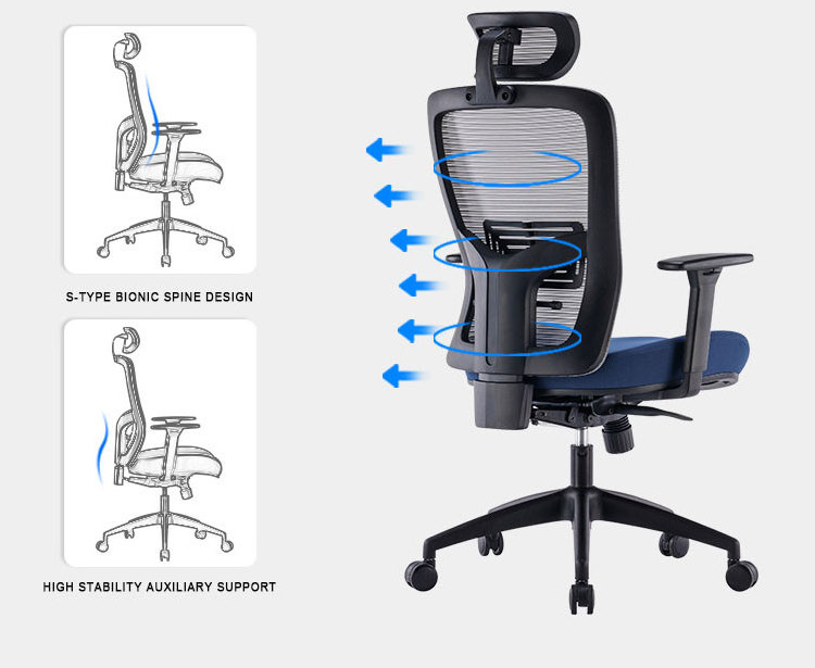 ergonor office chairs office chair headrest office chair reclining