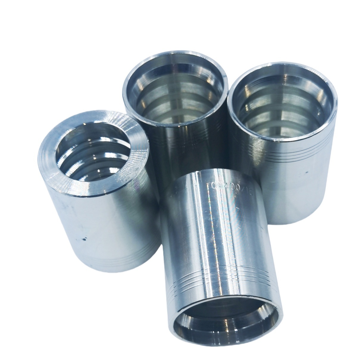 Factory supply hydraulic fittings SAE/JIC/DIN/NPT/BSP/NPSM/ORFS Swaged hydraulic hose fitting ferrule flange hydraulic adapters