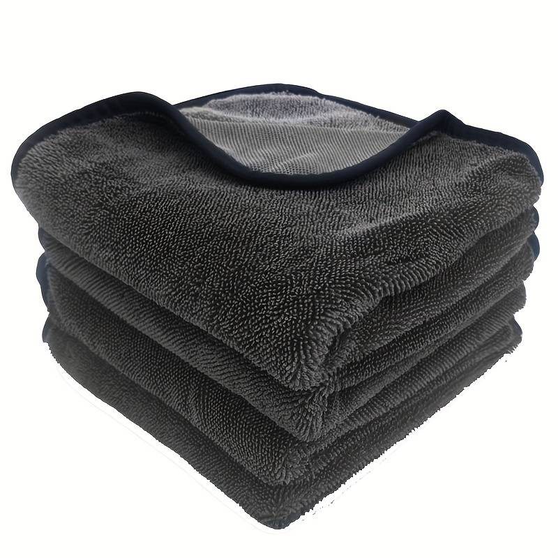 1200GSM Korea Absorbent Microfiber Cleaning Twisted loop Car Wash Towel Details Personalized Customized Quick Dry Car Wash Towel