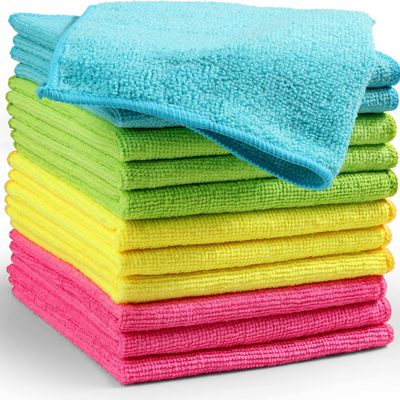 Wholesale microfiber cleaning cloth kitchen dish cloth super absorbent non-stick oil kitchen towel kitchen face cloth