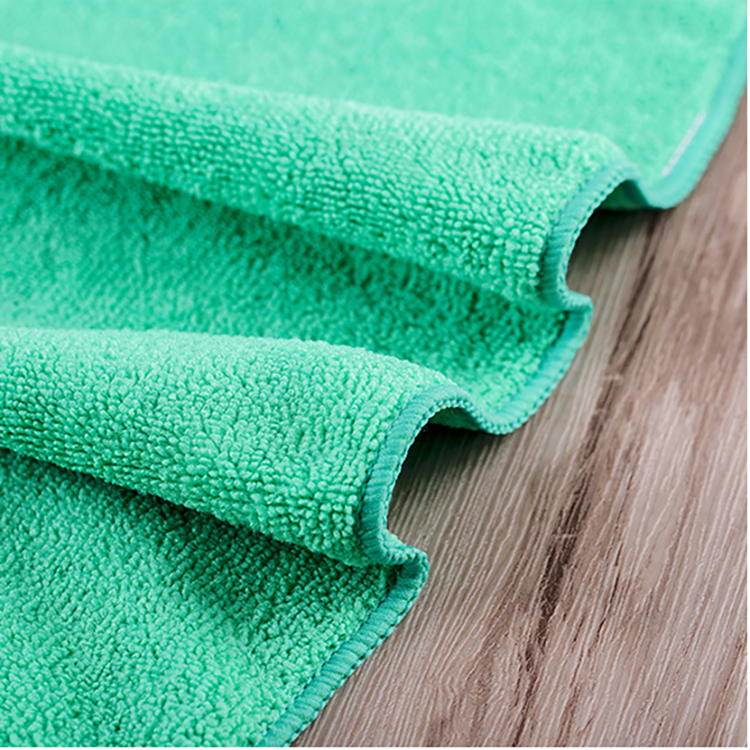 Wholesale microfiber cleaning cloth kitchen dish cloth super absorbent non-stick oil kitchen towel kitchen face cloth