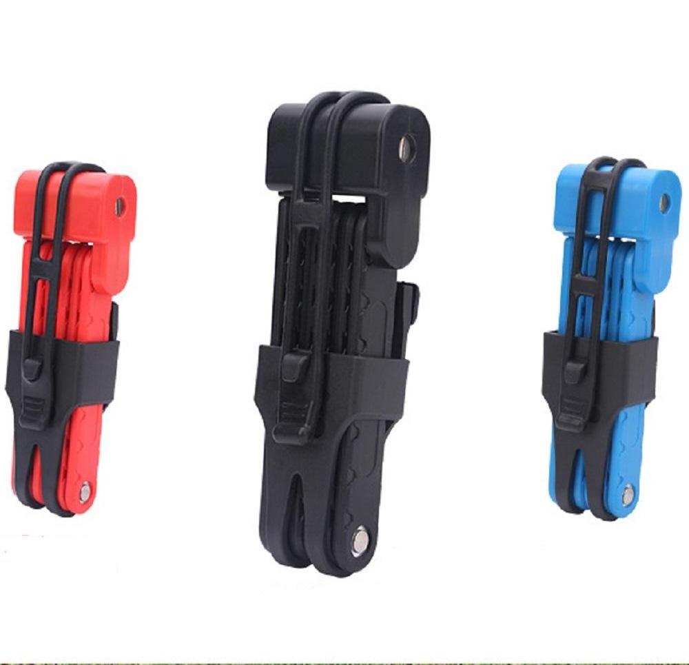 Bike Foldable Lock LS Anti-Theft Special Steel Heavy Duty Ebike Bike Scooter Chain Bicycle lock motorbike fold-able lock