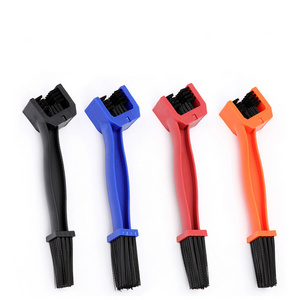 New Bike Chain Scrubber 4-Piece Portable Mountain Bike Chain Washer Cleaner Tool Quick Bicycle Clean Brush Kit for Cycling Bike