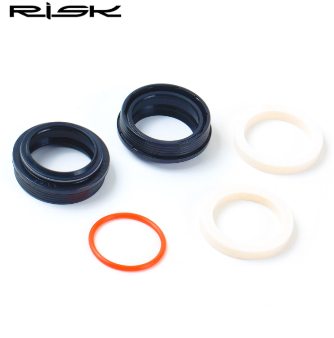 RISK 32 34 35 36 mm Mountain Bike Suspension Front Fork Dust Seal Cover Fork Oil Seal for MTB Bike