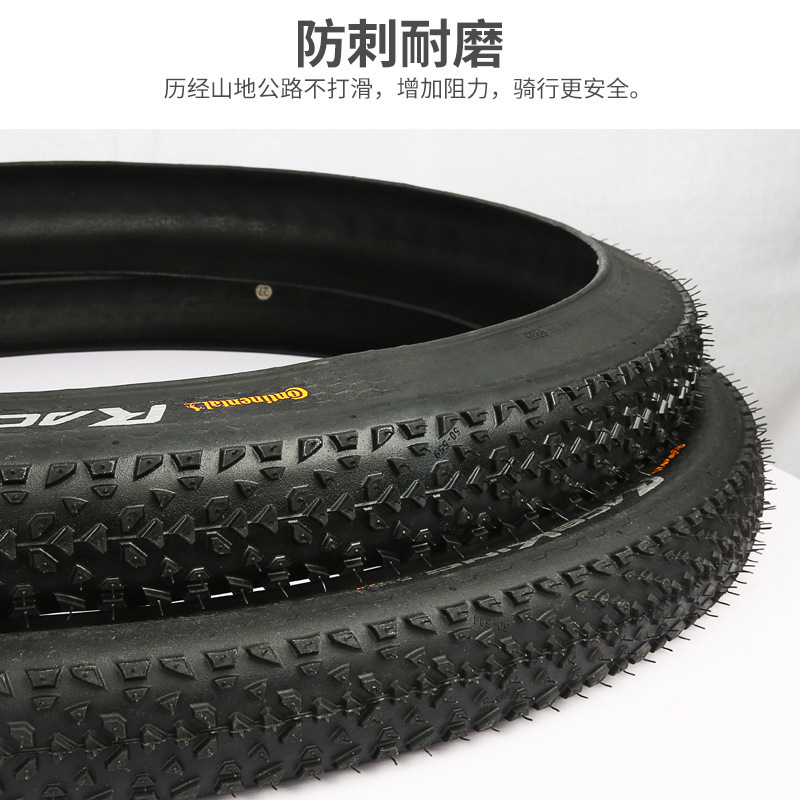 Continental 26 2.0 Tire Cross Speed Race King Bicycle Tire Anti Puncture 180TPI Folding Tyre Mountain Bike X-king A whole box