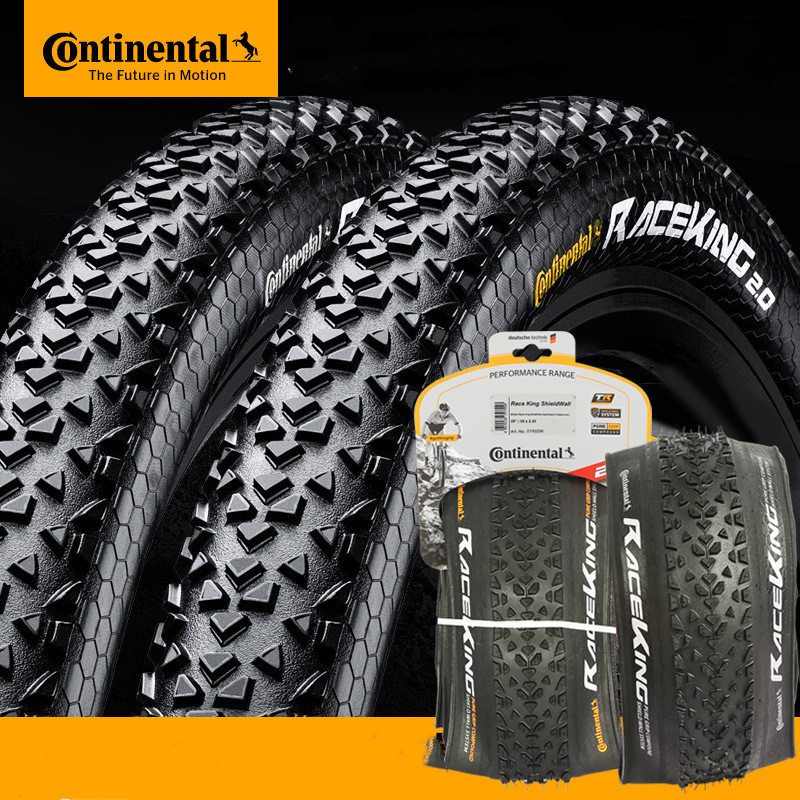 Continental 26 2.0 Tire Cross Speed Race King Bicycle Tire Anti Puncture 180TPI Folding Tyre Mountain Bike X-king A whole box