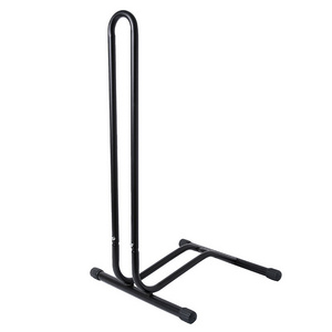 L Typed Bike Floor Stand Freestanding Bicycle Parking Rack Portable Space-Saving Bicycle Storage Stand