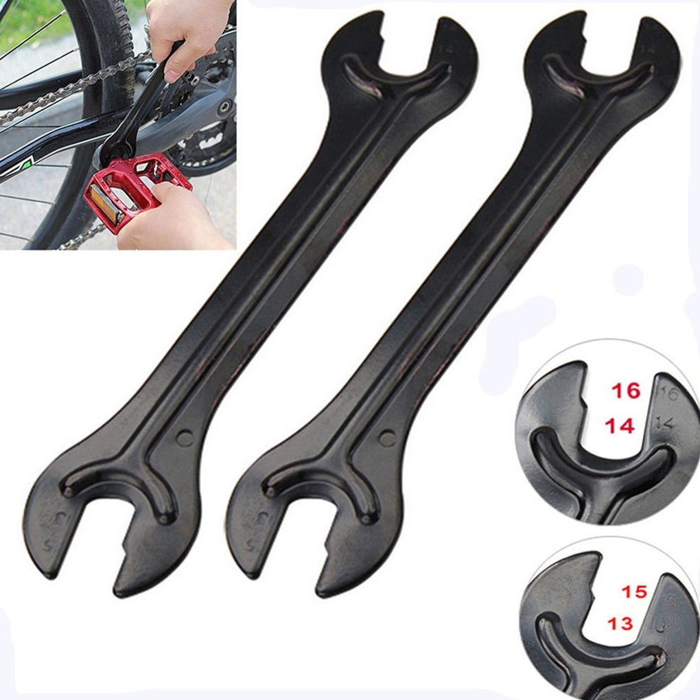 LS Head Open End Axle Hub Cone Wrench Durable Spanner Bicycle Repair Tool Accessories Portable Steel Bike Wheel Hub Wrench