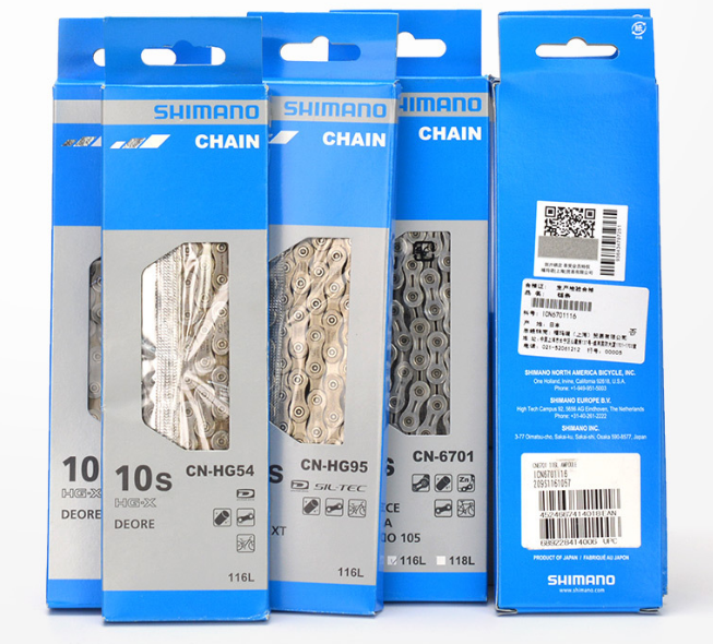 Shimano Mountain Bike Chain 9/10 Speed HG53 HG54 112Links 116Links Silver Road Bicycle Chain  Cycling Bicycle Parts Chains