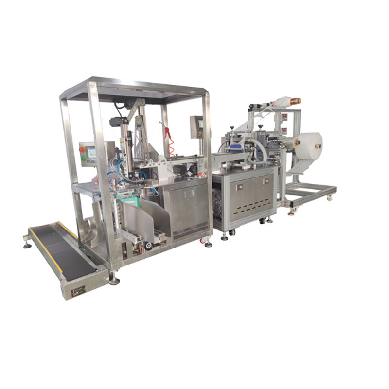 TPE Glove Machines HDPE Making Machine Food Grade Powder Free Disposable Gloves Disposable Single-Use glove manufacturing line