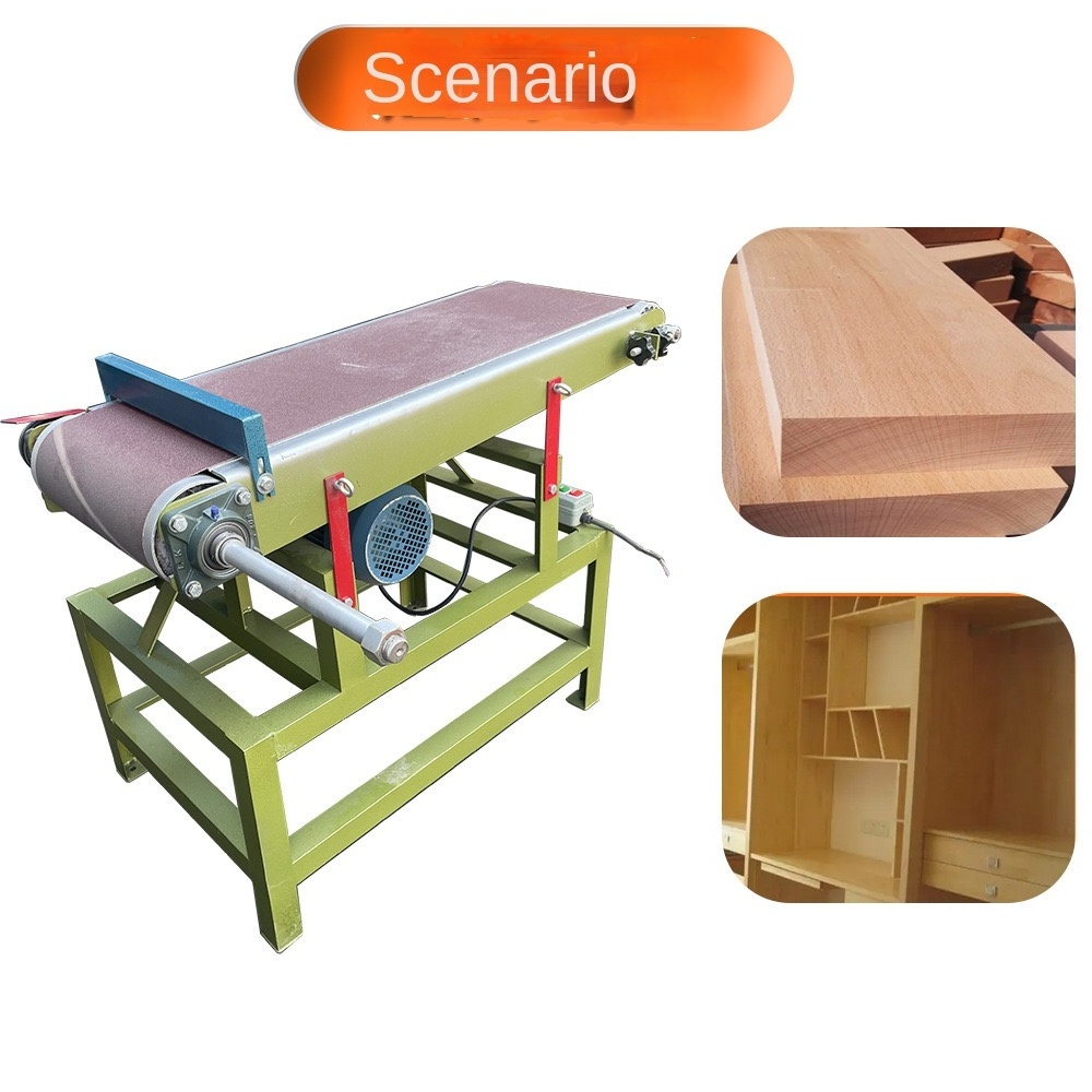 Automatic Wide Sander Vertical Horizontal Woodworking Industrial Grinder Metal Belt Derusting Sander Plane Polishing Machine