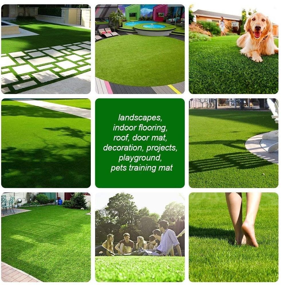 Wholesale Cheap Turf Outdoor Artificial Roll High Density Artificial Grass