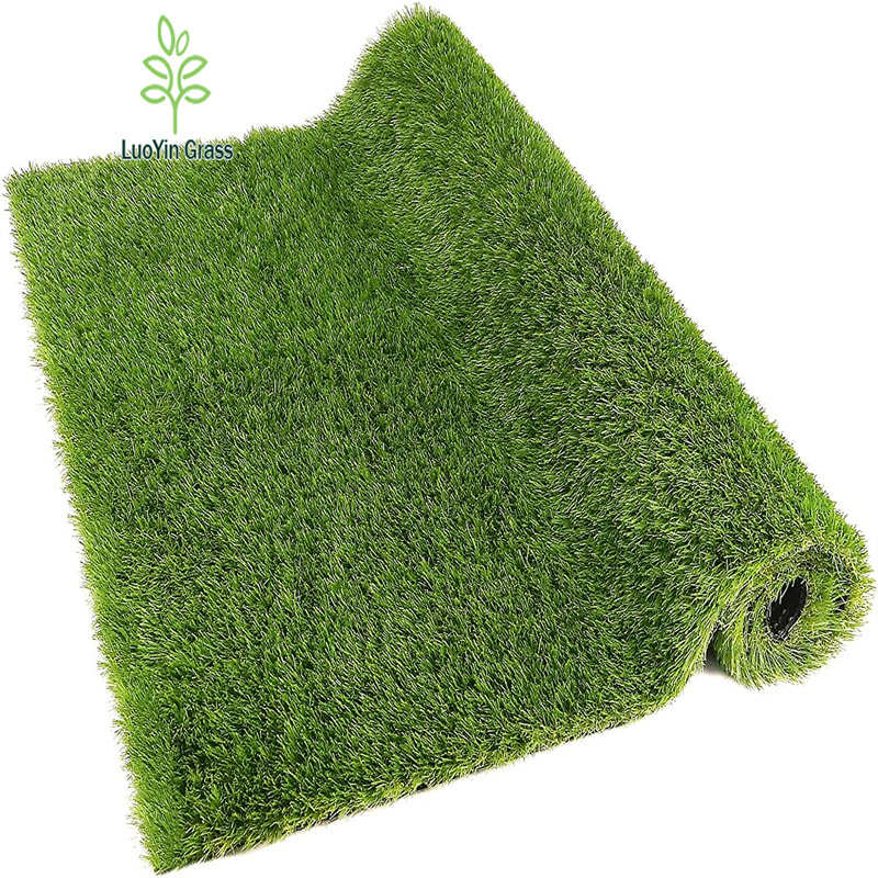 Artificial Grass Turf Rug, Natural Looking Grass Mat,Indoor/Outdoor Synthetic Lawn Carpet Roll