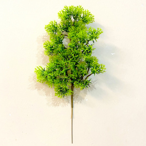 Artificial Greenery Pine Branches Pine Branch Evergreen Plant Accessories for Christmas Embellishing Home Garden Decor