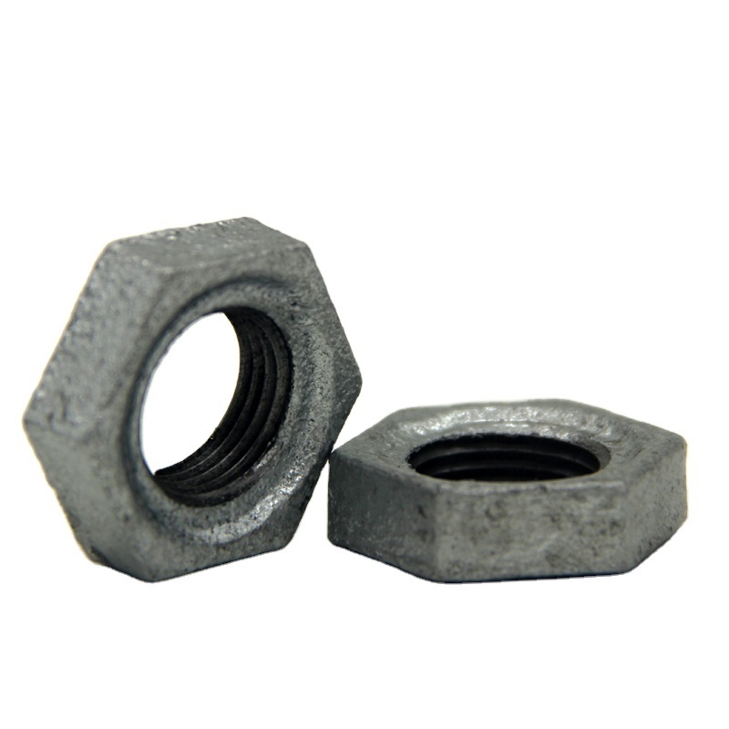 Wholesale galvanized 130 backnuts of locknuts malleable iron pipe fitting plumbing material