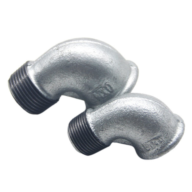 Initiative supplier male female elbow gi malleable cast iron pipe fittings for water supply conduit